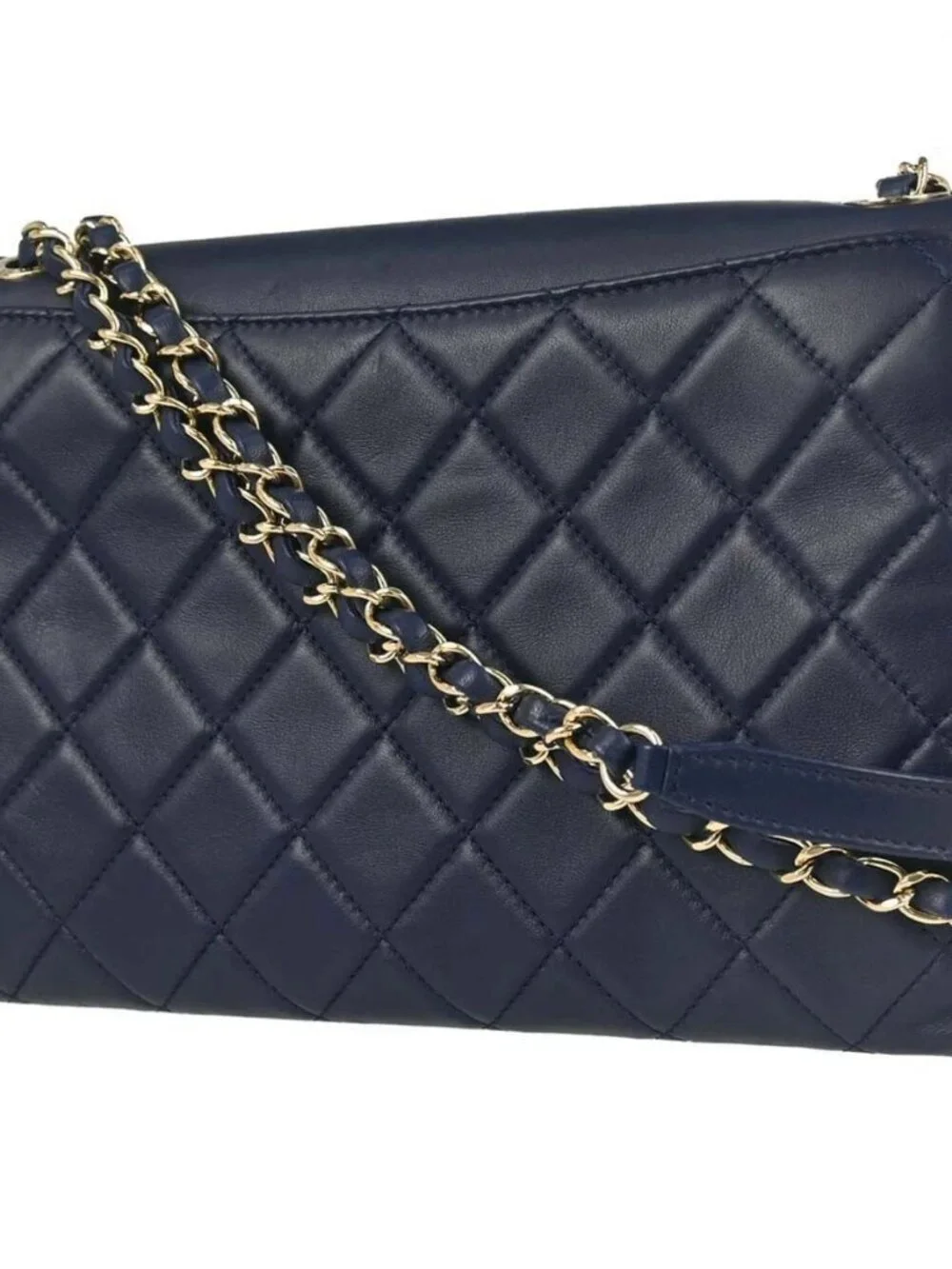 Chanel Navy Lambskin
